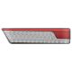 LED Autolamps 355ARWML Multifunction Rear Lamp With Dynamic Indicator - Chrome LHS PN: 355ARWML